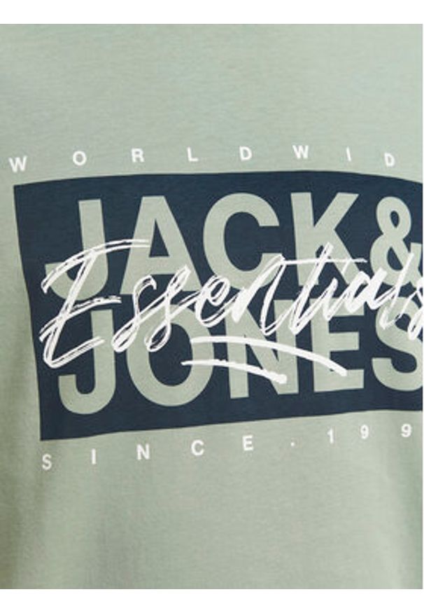 Jack & Jones - Jack&Jones T-Shirt Colton 12268439 Zielony Standard Fit. Kolor: zielony. Materiał: bawełna