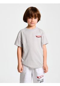 Sinsay - Koszulka Hot Wheels - szary. Kolor: szary