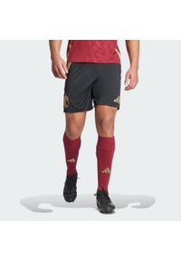 Adidas - Szorty Belgium 24 Home. Kolor: czarny. Materiał: materiał. Sport: piłka nożna