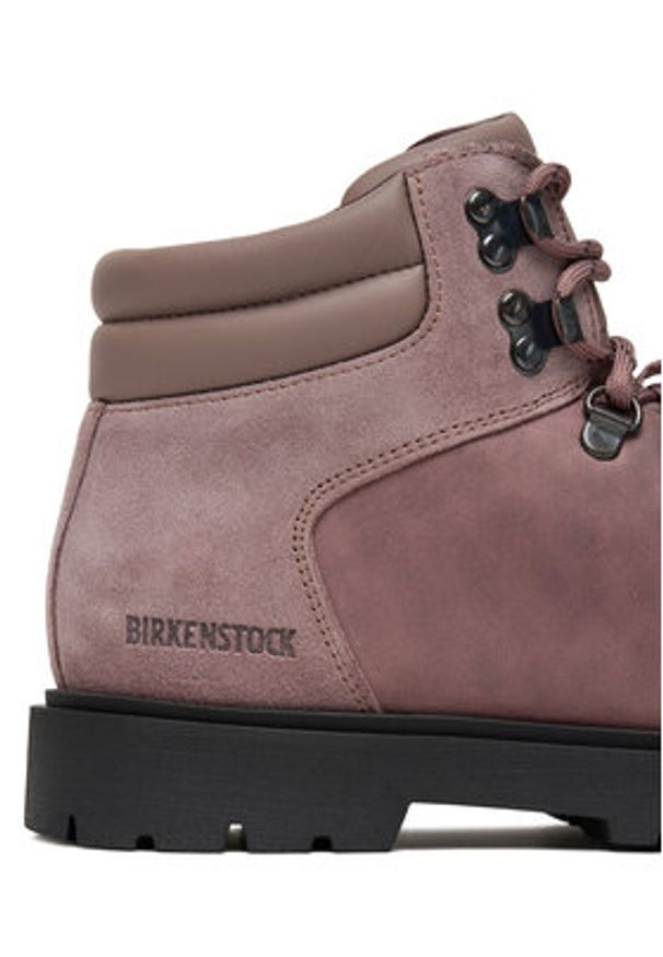 Birkenstock Trapery Jackson 2.0 1030946 Fioletowy. Kolor: fioletowy. Materiał: skóra