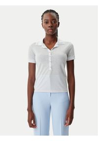 Patrizia Pepe Sweter 8K0279/K128-W180 Srebrny Regular Fit. Kolor: srebrny. Materiał: syntetyk #1