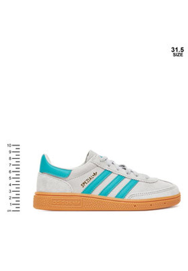 Adidas - adidas Sneakersy Handball Spezial JP8002 Szary. Kolor: szary. Materiał: skóra, zamsz. Sport: piłka ręczna