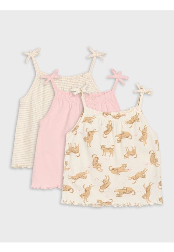 Sinsay - Koszulki 3 pack - wielobarwny