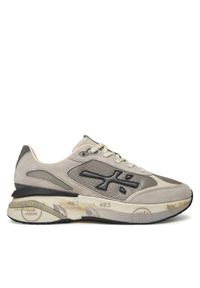 Premiata Sneakersy MOERUN VAR 7304 Szary. Kolor: szary. Materiał: skóra
