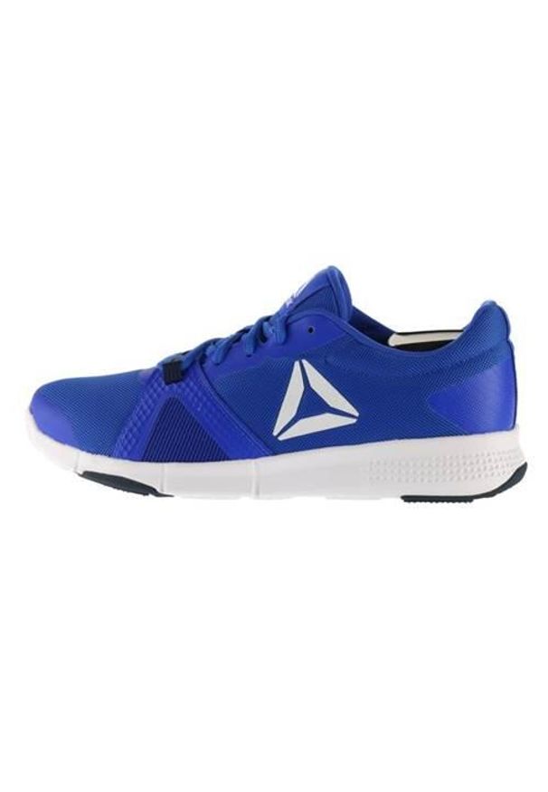 Buty do chodzenia męskie Reebok Flexile. Zapięcie: sznurówki. Kolor: niebieski. Materiał: materiał, tkanina, syntetyk, guma. Szerokość cholewki: normalna. Sport: turystyka piesza