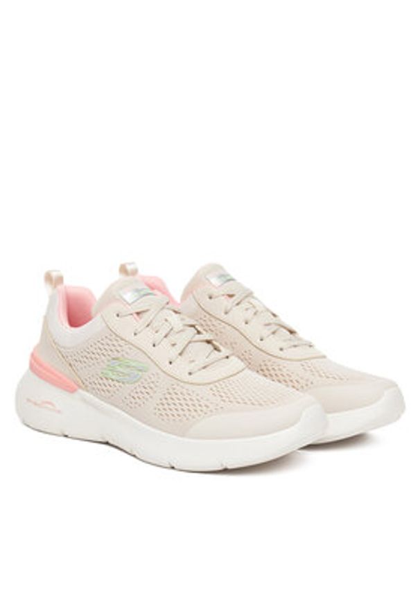 skechers - Skechers Sneakersy Skech-Air Dynamight 2.0-New Heights 150370/NTPK Beżowy. Kolor: beżowy. Materiał: materiał