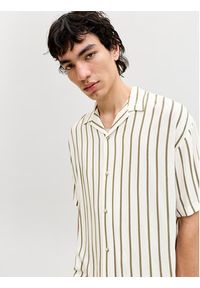 Jack & Jones Koszula Jeff 12288853 Beżowy Relaxed Fit. Kolor: beżowy. Materiał: wiskoza #7