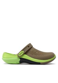 Crocs Klapki Literide 360 Ombre 208281 Khaki. Kolor: brązowy #1