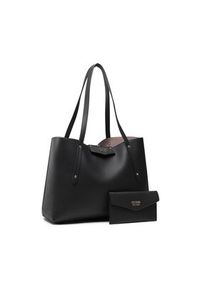 Guess Torebka Eco Brenton Tote HWEVG8 39023 Czarny. Kolor: czarny. Materiał: skórzane #5