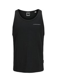 Jack & Jones Tank top Fusion 12276614 Czarny Regular Fit. Kolor: czarny. Materiał: syntetyk, bawełna #6