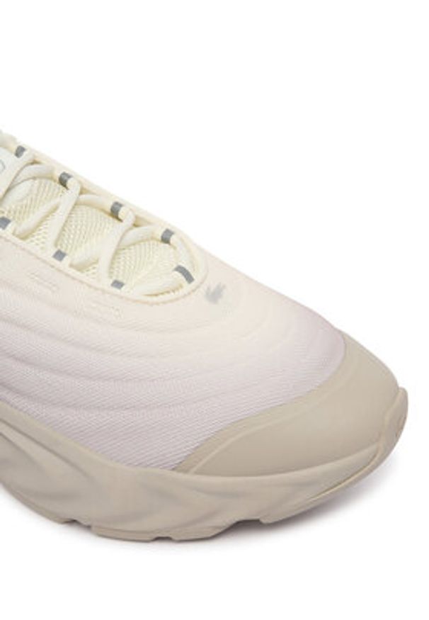 Lacoste Sneakersy Spinor 51SMA0053 Écru. Kolor: kremowy. Materiał: materiał