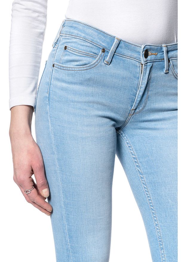 Lee - DAMSKIE SPODNIE JEANSOWE LEE Scarlett BLEACHED AZUR L526PQXL 112111813