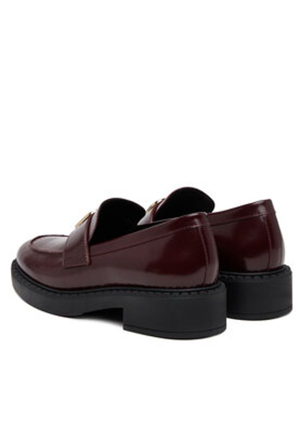 Furla Loafersy New Legacy YJ81FNL BX4042 AL 26700 Bordowy. Kolor: czerwony. Materiał: skóra