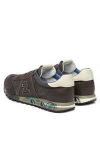 Premiata Sneakersy Lucy Var 7768 Brązowy. Kolor: brązowy. Materiał: skóra #6