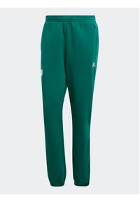 Adidas - adidas Spodnie dresowe Scribble Fleece IJ6457 Zielony Loose Fit. Kolor: zielony. Materiał: bawełna, dresówka #2