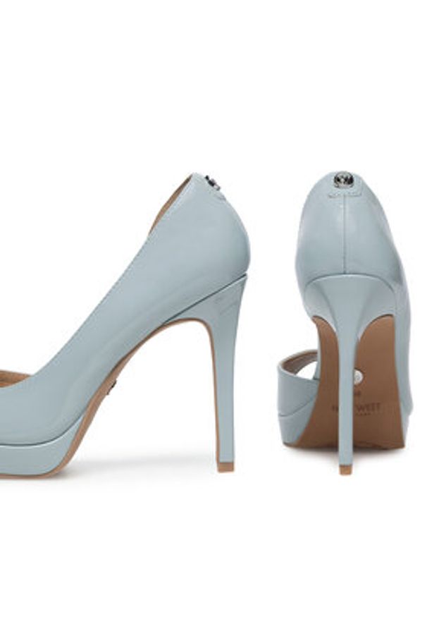 Nine West Szpilki WFA2733-1 Błękitny. Kolor: niebieski. Materiał: syntetyk. Obcas: na szpilce