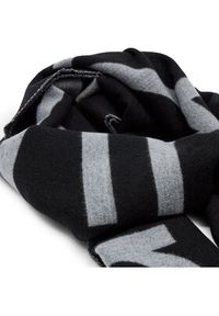 Calvin Klein Szal Fringes 2-Tones Wool Blend Scarf K60K612028 Czarny. Kolor: czarny. Materiał: materiał