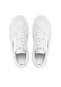 Karl Lagerfeld - KARL LAGERFELD Sneakersy KL63024 Biały. Kolor: biały. Materiał: skóra