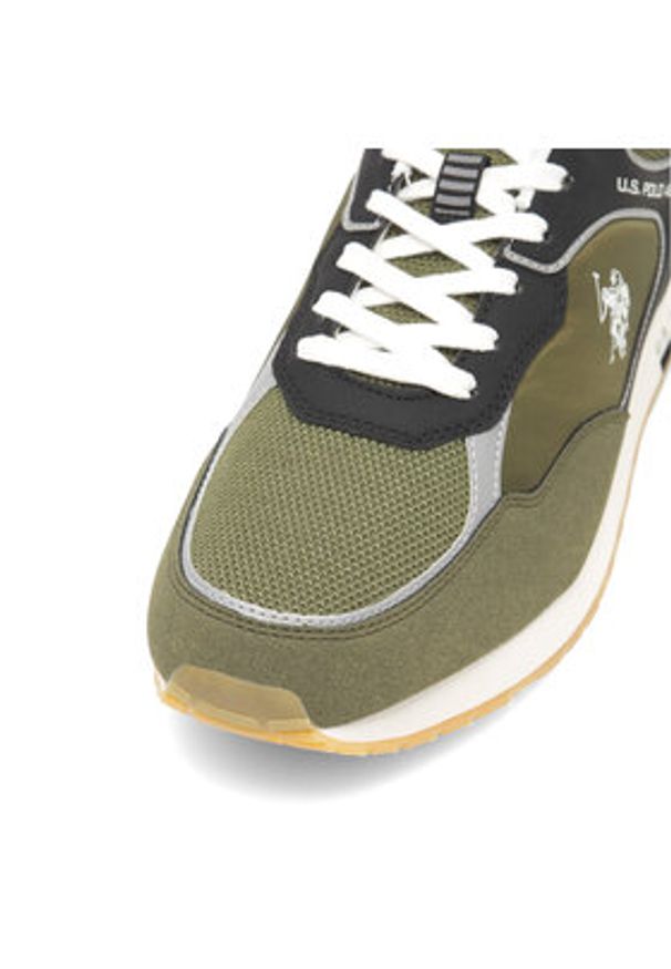 U.S. Polo Assn. Sneakersy TABRY007A Khaki. Kolor: brązowy. Materiał: materiał