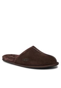 Kapcie Ugg M Scuff 1101111 Ddc. Kolor: brązowy. Materiał: skóra, zamsz