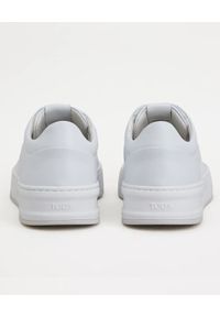 TOD'S - Białe sneakersy ze skóry. Kolor: biały. Materiał: skóra #7