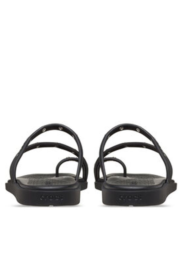 Crocs Japonki Miami Studded Toe Loop Sandal 211447 Czarny. Kolor: czarny