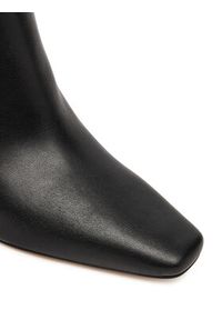 Coach Botki Sculpted C CBP25 Czarny. Kolor: czarny. Materiał: skóra #4