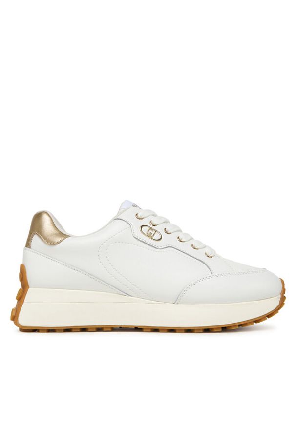 Liu Jo Sneakersy Lolo 20 BF5027 P0102 Biały. Kolor: biały. Materiał: skóra