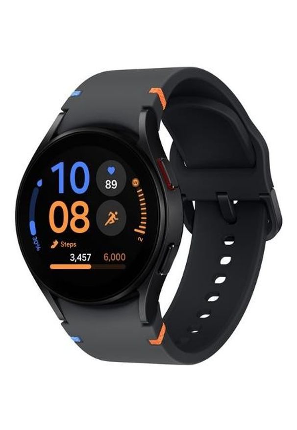 SAMSUNG - Samsung Galaxy Watch FE 40mm czarny (R861). Kolor: czarny