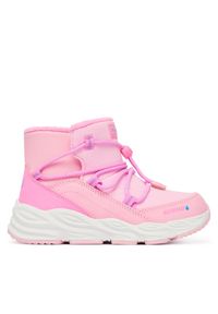 skechers - Śniegowce Skechers. Kolor: różowy