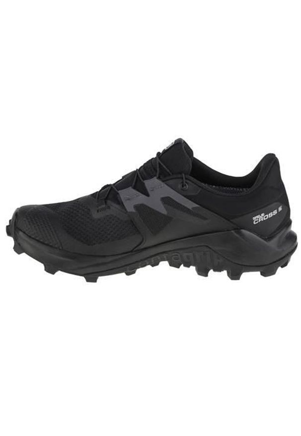 salomon - Buty do biegania męskie Salomon Wildcross 2 Gtx. Kolor: czarny. Materiał: materiał, tkanina, syntetyk, guma. Szerokość cholewki: normalna