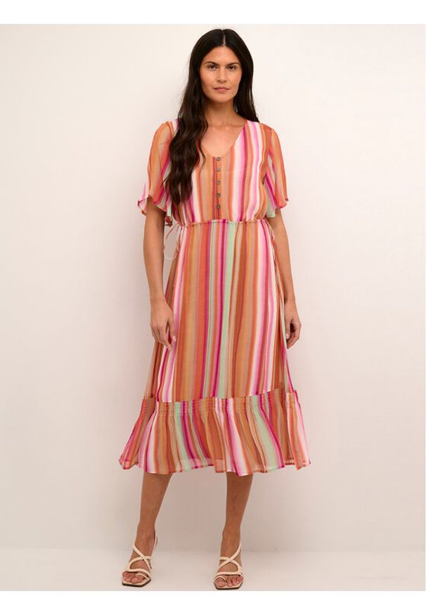 Cream Sukienka letnia Serena 10611490 Kolorowy Regular Fit. Materiał: wiskoza. Wzór: kolorowy. Sezon: lato