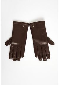 Max Mara Accessori - Rękawiczki damskie skórzane Spalato MAX MARA ACCESSORI. Materiał: skóra #1