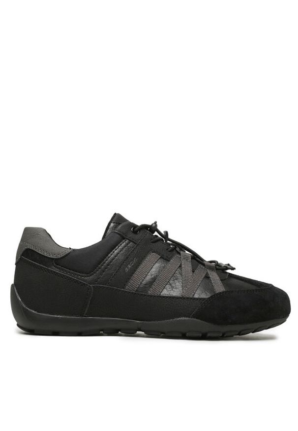 Geox Sneakersy U Ravex U353FA 0PTEK C9999 Czarny. Kolor: czarny. Materiał: materiał
