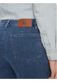 United Colors of Benetton - United Colors Of Benetton Jeansy 4AC6574X5 Niebieski Wide Leg. Kolor: niebieski