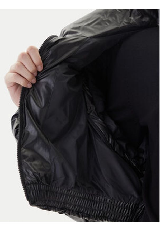 Adidas - adidas Kurtka zimowa Essentials Glossy 2-In-1 JX2988 Czarny Loose Fit. Kolor: czarny. Materiał: syntetyk. Sezon: zima