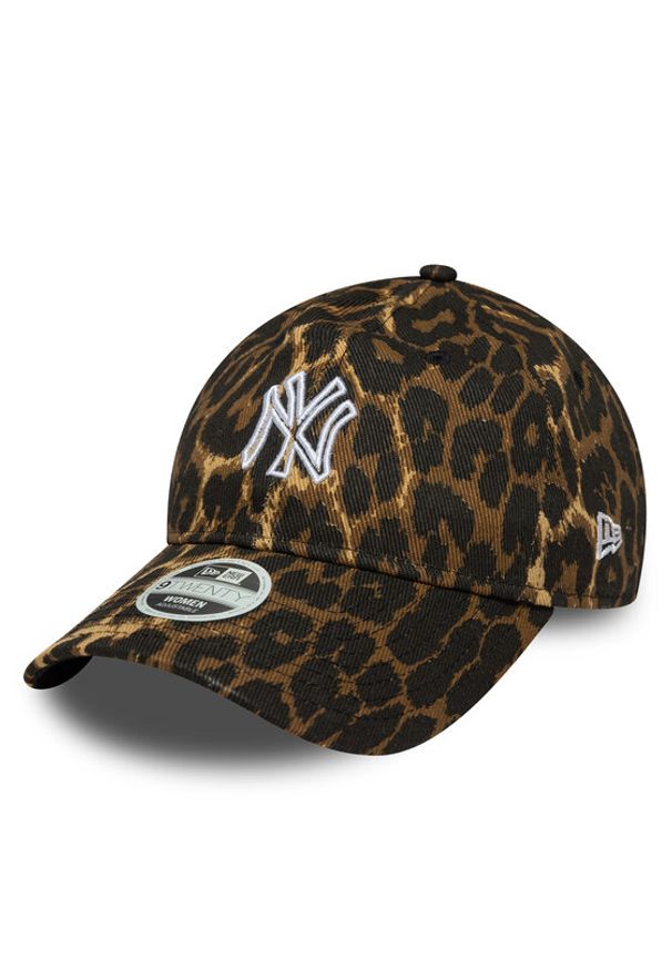 New Era Czapka z daszkiem 9TWENTY Outline New York Yankees 60667497 Brązowy. Kolor: brązowy. Materiał: materiał, bawełna