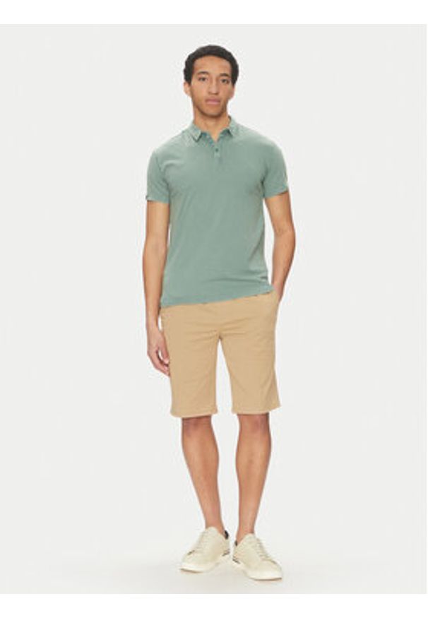 INDICODE T-Shirt Injamiro 41-143 Niebieski Regular Fit. Kolor: niebieski. Materiał: bawełna