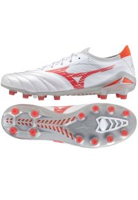 Buty piłkarskie Mizuno Morelia Neo Iv Beta Elite Md M P1GA244260 białe. Zapięcie: sznurówki. Kolor: biały. Materiał: skóra. Szerokość cholewki: normalna. Sport: piłka nożna #3