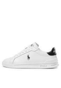 Polo Ralph Lauren Sneakersy Hrt Ct II 809829824005 Biały. Kolor: biały. Materiał: skóra