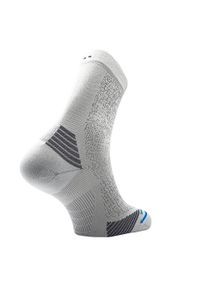 TEKO - Skarpety do biegania Teko ecoRUN Short Crew Light Half Cushion 2.0. Kolor: szary