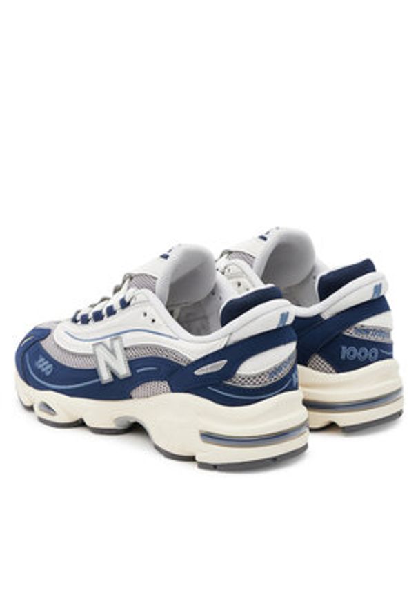 New Balance Sneakersy M1000MEN Niebieski. Kolor: niebieski. Materiał: skóra