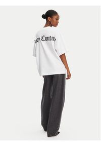 Juicy Couture T-Shirt Boyfriend JCTES09 Biały Relaxed Fit. Kolor: biały. Materiał: bawełna #3