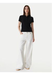 Guess Polo W5GP73 KCYR1 Czarny Regular Fit. Typ kołnierza: polo. Kolor: czarny. Materiał: bawełna #7