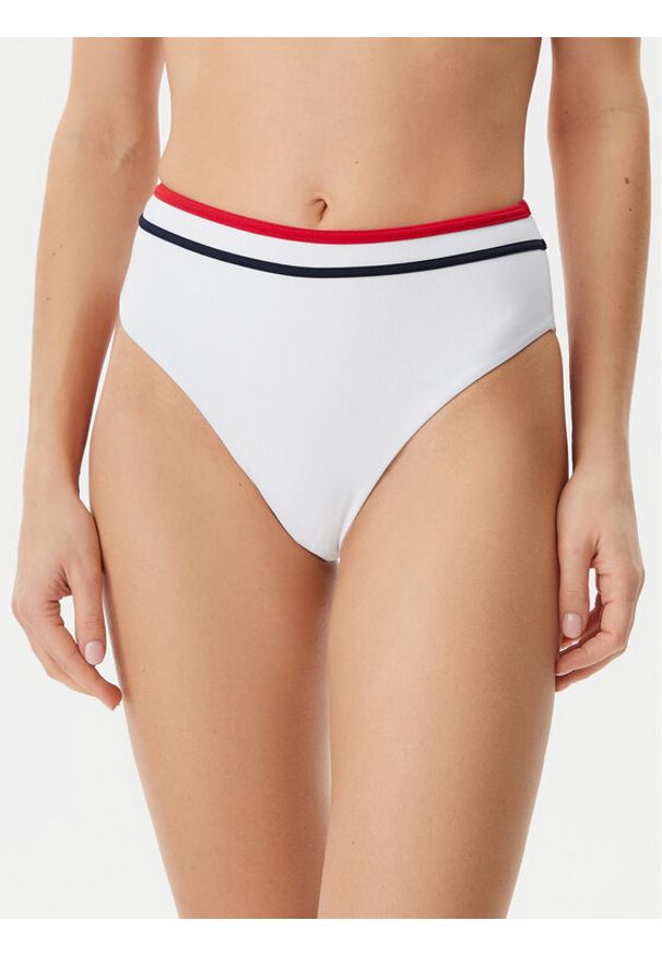 TOMMY HILFIGER - Tommy Hilfiger Dół od bikini UW0UW05834 Biały. Kolor: biały. Materiał: syntetyk