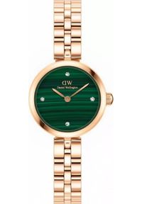 Daniel Wellington - ZEGAREK DAMSKI DANIEL WELLINGTON Elan Lumine Malachite Rose Gold 22mm DW00100721 + BOX (zw522c) #1