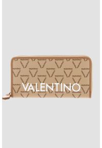 Valentino by Mario Valentino - VALENTINO Beżowy portfel Liuto. Kolor: beżowy #1