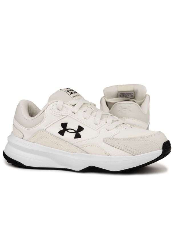 Buty męskie sportowe treningowe Under Armour UA Edge Lthr. Kolor: wielokolorowy, beżowy, czarny