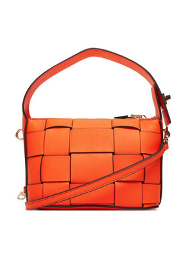 Guess Torebka Maylee Mini HWWG96 61720 Pomarańczowy. Kolor: pomarańczowy. Materiał: skórzane