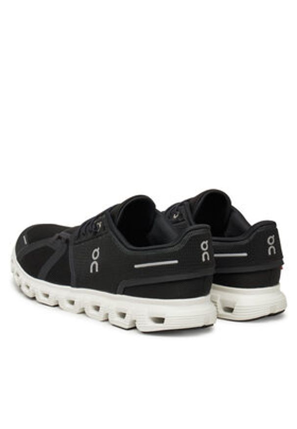 On Sneakersy Cloud 6 3MF10070299 Czarny. Kolor: czarny. Materiał: materiał